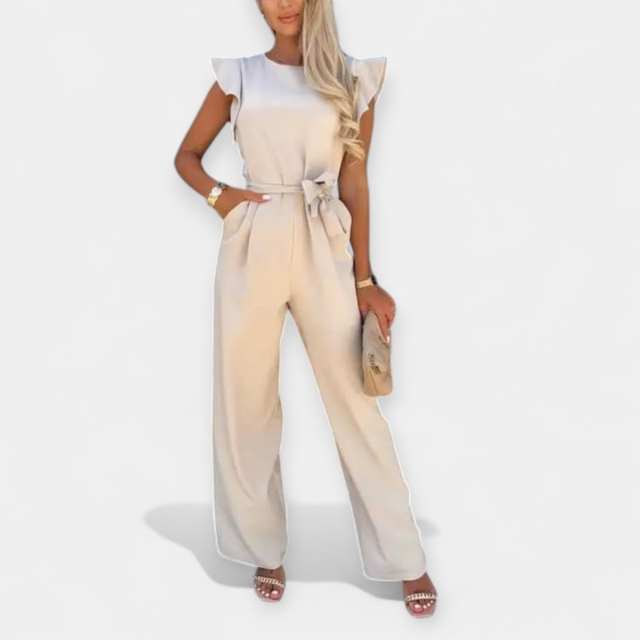 Věra | Dámský overal s motýlími rukávy