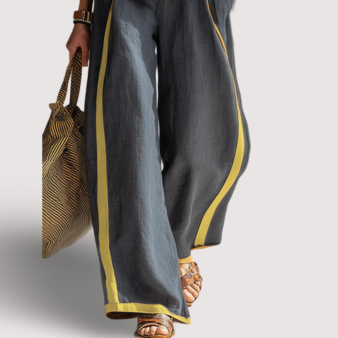 Leila | Elegantní set z bavlny a lnu